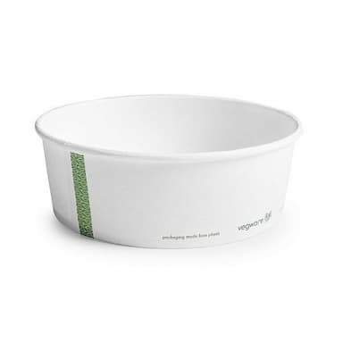 Kulho PLA-pinnoitettu paperi, 960 ml, sarja 185, 50 kpl per pakkaus