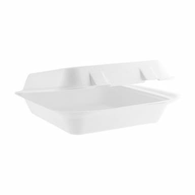 Kevyt lounasrasia neliö, sokeriruoko, 203 mm, 50 kpl per pakkaus
