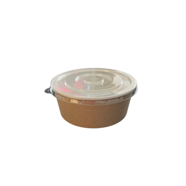 Salaattikulho, kraft 750 ml